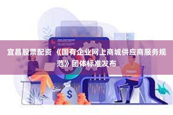 宜昌股票配资 《国有企业网上商城供应商服务规范》团体标准发布