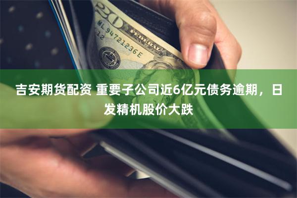 吉安期货配资 重要子公司近6亿元债务逾期，日发精机股价大跌