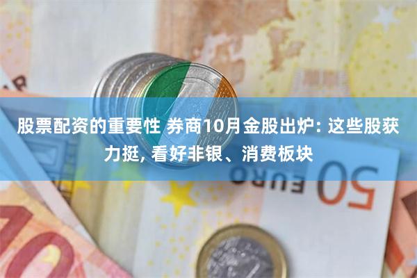 股票配资的重要性 券商10月金股出炉: 这些股获力挺, 看好非银、消费板块