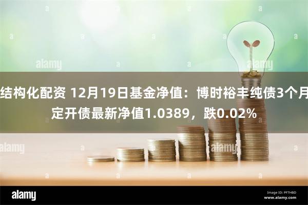 结构化配资 12月19日基金净值：博时裕丰纯债3个月定开债最新净值1.0389，跌0.02%