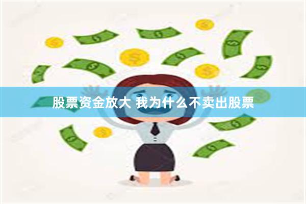 股票资金放大 我为什么不卖出股票